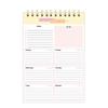 2025 Weekly Planner Notepads To Do List Notebook Twin-Wire Binding Planning Pads for Planning and Organizing Activities