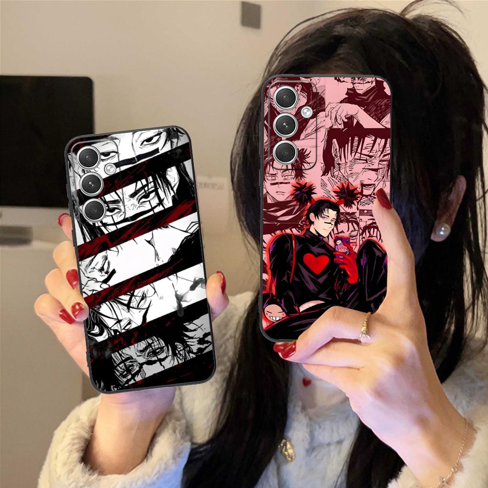 Jujutsu Kaisen Choso Mobile Phone Case for Samsung Galaxy S26 S25 S24 S23 S22 S21 S20 Note20 Plus FE Ultra Colorful Cover Luxury
