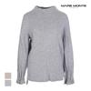 MAREMONTE Asymmetrical Hem Mock Neck Knit_M21Omkt82P0