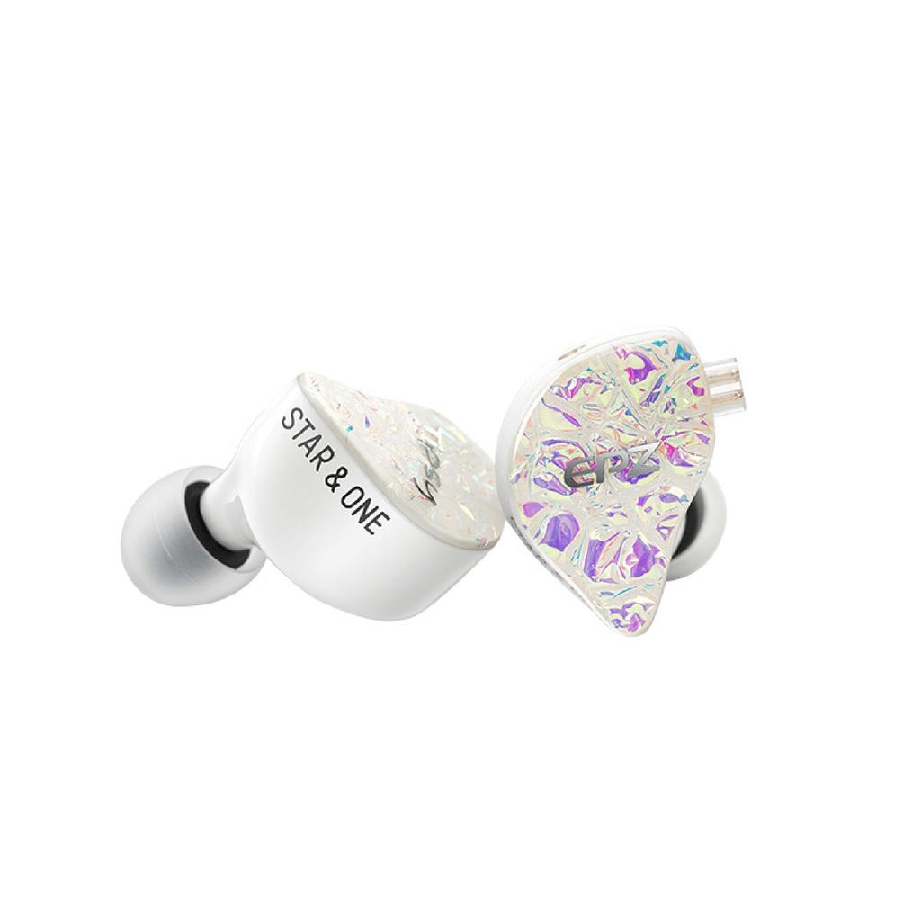 Hifi Kingdom Epz Tipsy Star One 10MM Dynamic Driver 3D Printing Medical Needle Copper Silver Plated Handmade EPZ TIPSY Collaboration Monitor Star One