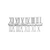 DIY Clock Number Arabic Roman Numerals Digital Clocks Needle Hands Clock Sticker