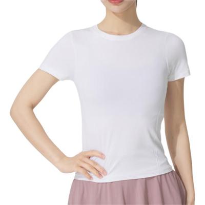 Training Comfortable Breathable Crew Neck Casual Short Sleeve T-Shirt Women T-Shirts 1388770-100