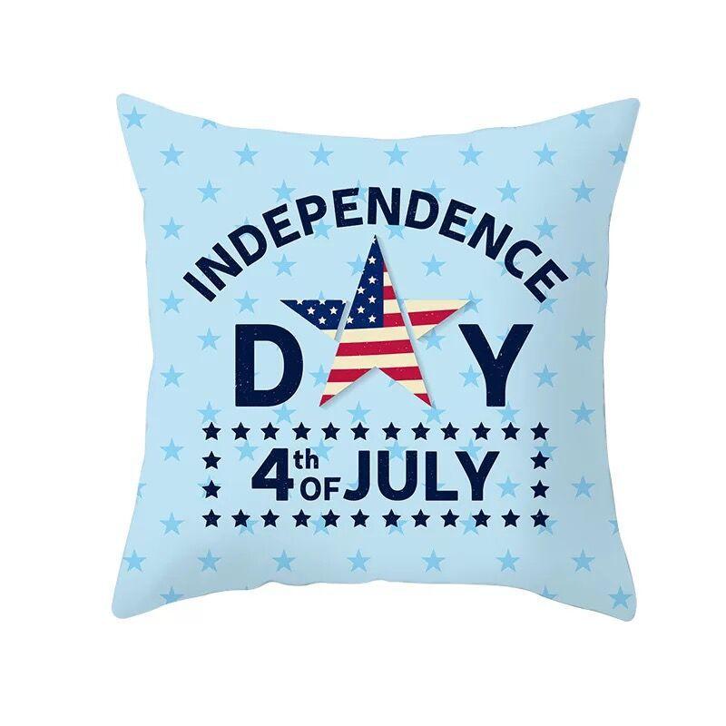 American Flag Independence Day Pillow Case Holiday Gift Home Decor Pillow Case