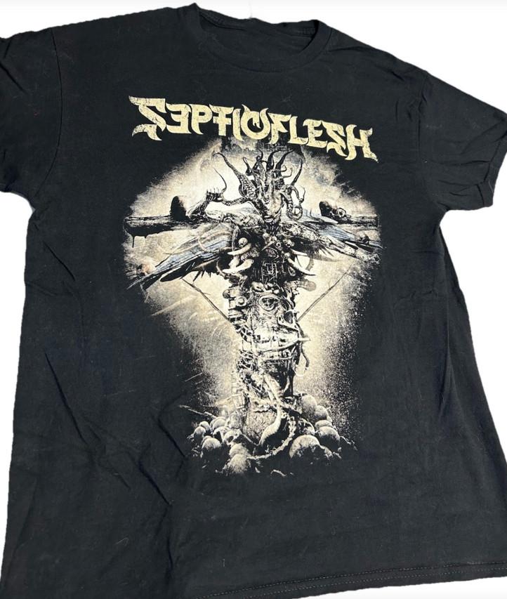 VTG Septicflesh band Tour Unisex T-Shirt All Size S-2345XL GE689