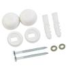 Screws Bidet Bolts Fitting Fixing Kit Plastic + Iron