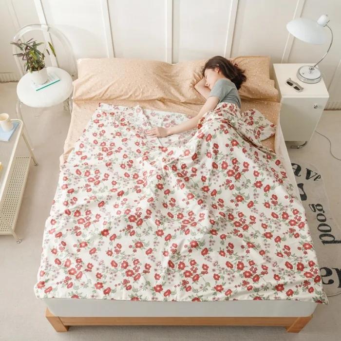 New Cotton Dirty Proof Sleeping Bag Hotel Travel Accommodation Dirty Proof Sleeping Bag