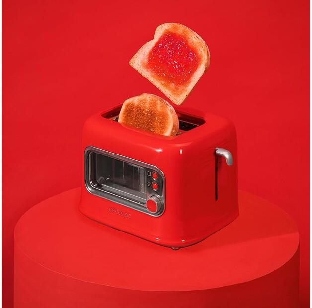 Toaster Cecotec 08043 RetroVision Red
