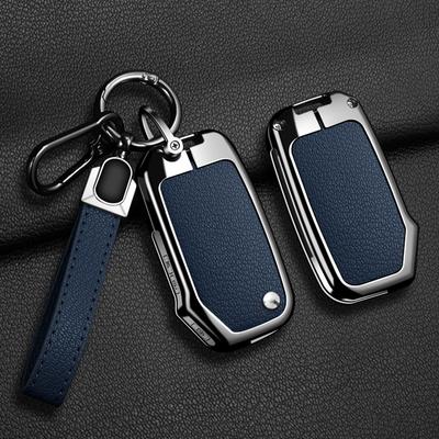 Zinc Alloy Leather Car Key Case Cover For Kia Ceed  Cd Forte    Cerato  K3 Gt Seltos Sportage  Sorento