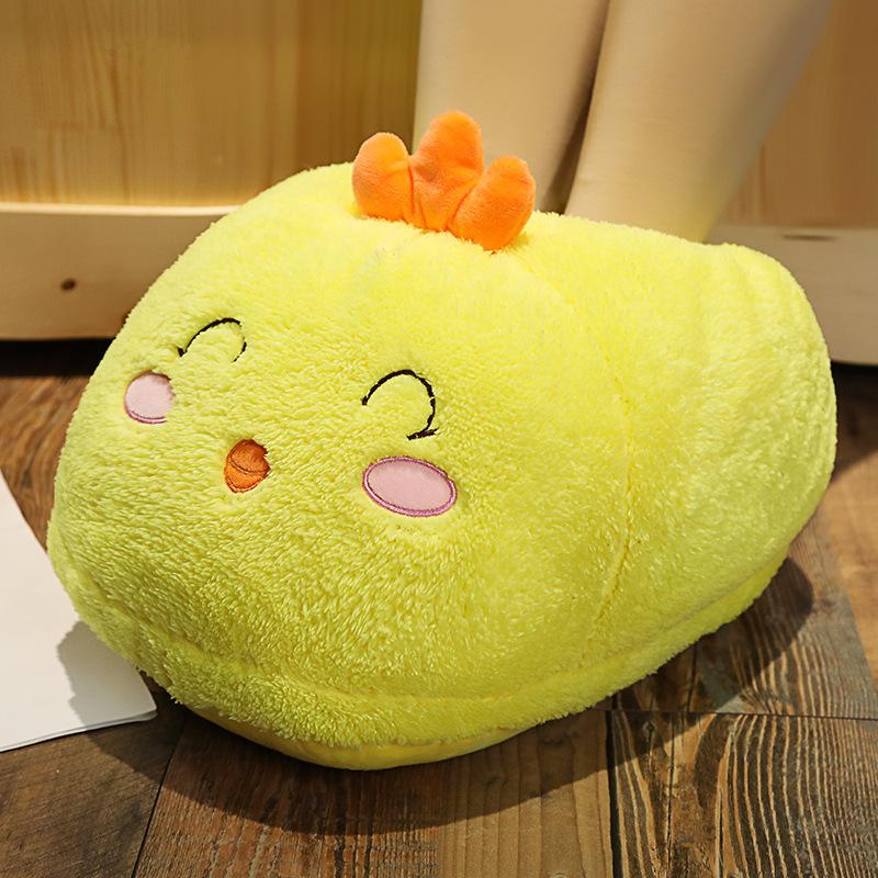 plush toy stuffed Animal Unicorn cushion hand warmer Pig Dinosaur foot warmer pillow