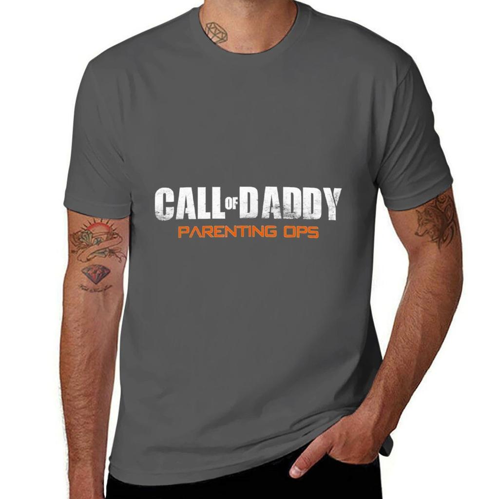 Call Of Daddy Parenting Ops Tshirt Breathable Lightweight Summer Top