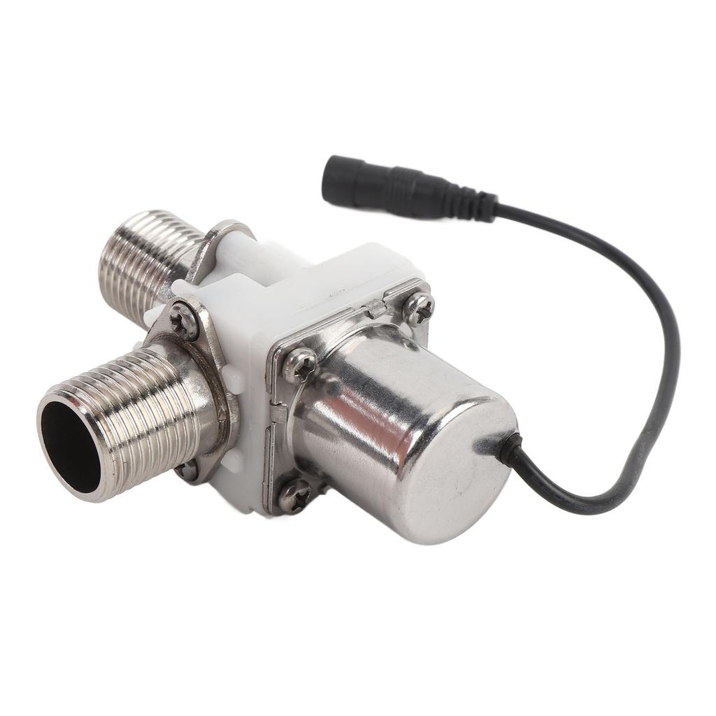 Wasserimpuls Magnetventil Kunststoff G1/2 DC 6V Elektrisch Elektrisches Wassermagnetventil für Automatik