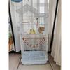 Budgie Parrot Cage Bird Cage Special Black Phoenix Peony Bird Breeding Cages Large Home Metal Luxury Viewing Villa Bird House L