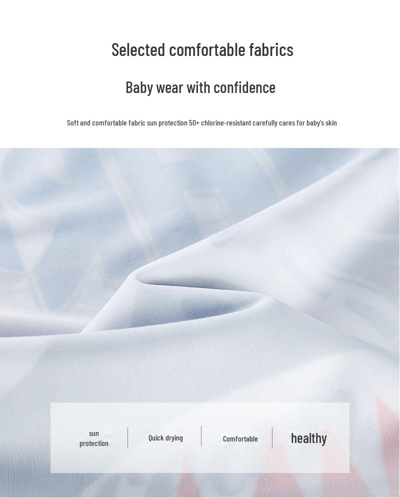 Children's Cartoon Quick-Dry Sunscreen Swimsuit - Two-Piece for Boys