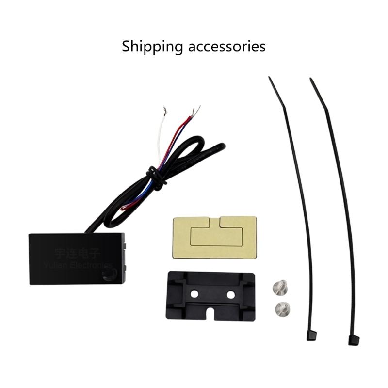 12V Motorcycles Digital Clock Voltmeter Thermometer Motorcycles Accessory  Electronic Meter Waterproof