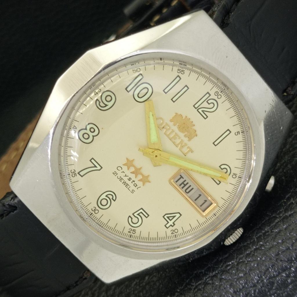 

Б/у ORIENT CRYSTAL AUTOMATIC 46941 ЯПОНИЯ МУЖСКИЕ ОРИГИНАЛЬНЫЕ ЧАСЫ С ЦИФЕРБЛАТОМ a432874-2 R113-a432874