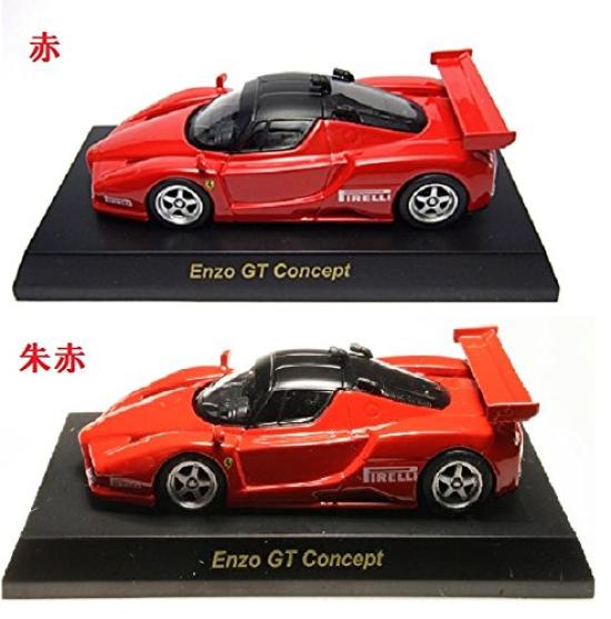Kyosho Ferrari Miniature Car Collection 8 NEO Circle K Sunkus Assembly Kit Enzo GT Concept Red Single Item 1/64