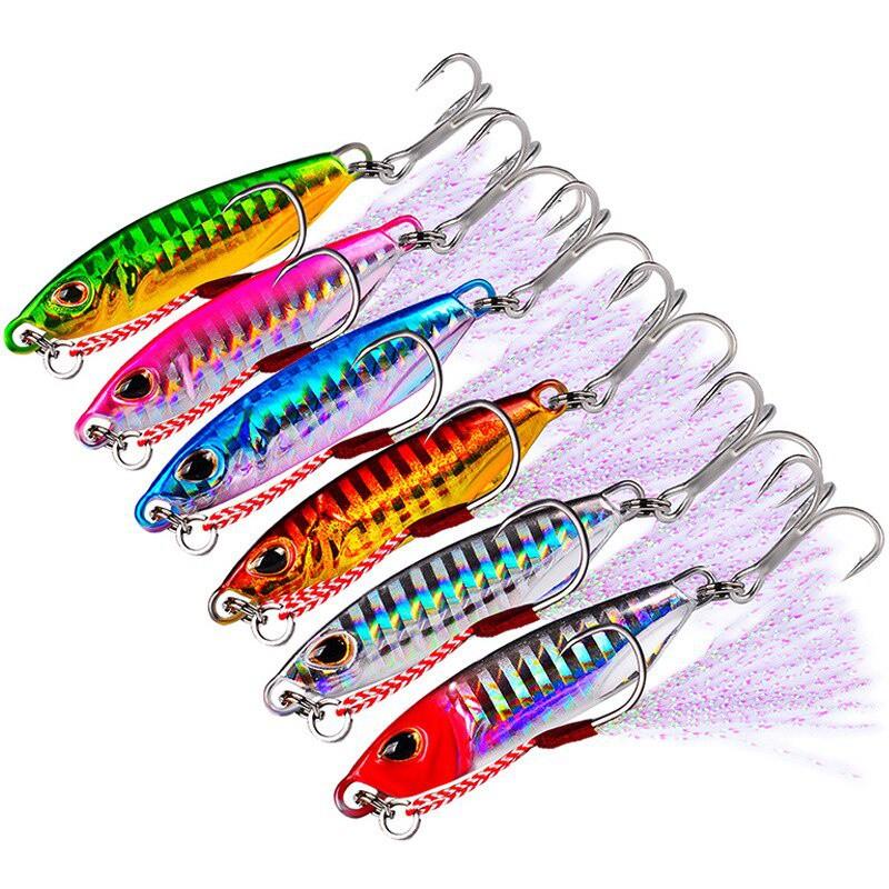 Metal Jig 10g 15g 20g 30g 40g 50g Shore Casting Jigging Spoon Lead Sea Cast Sea Fishing Lure Artificial Bait Tackle