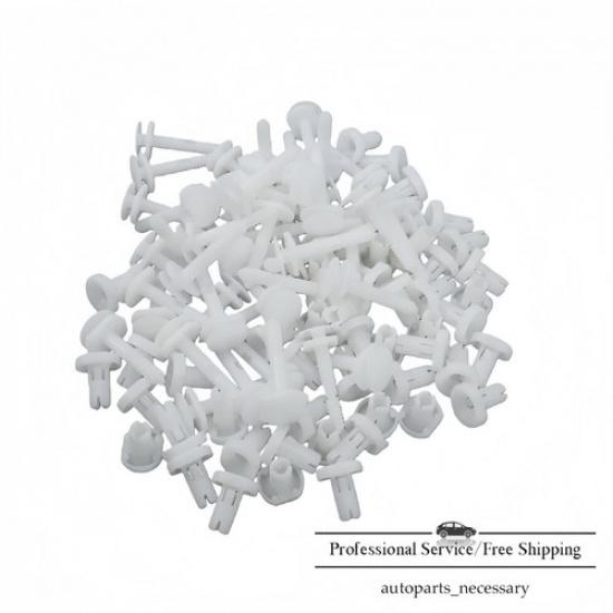Set of 100 Door Panel Retainer Clips & Fasteners for GMC & Chevrolet & Cadillac