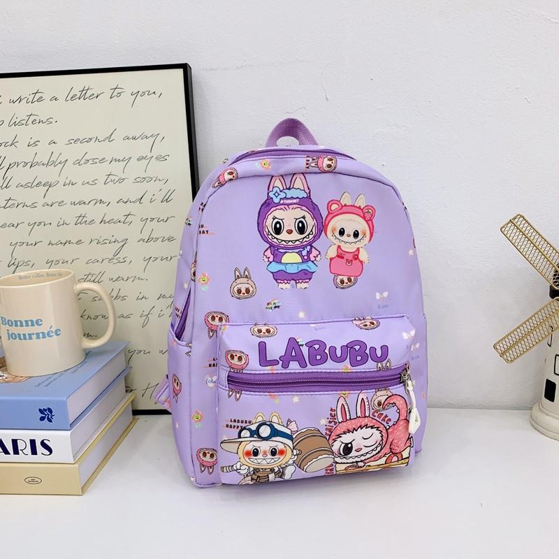 Cartoon Animation Boys And Girls Backpack Kindergarten Primary School Students Schoolbag Cute Printing Large Capacity Children'S Backpack Tide