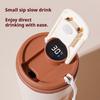450ML Smart Display Temperature Stainless Steel Vacuum Cup Portable Thermo Water Bottle Coffee Cup Keep Cold and Hot Thermal Mug