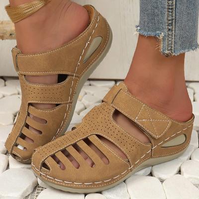 Fashion Women's Sandals Heels Sandals For Summer Shoes Women Wedge Heeled Sandals 2024 Summer Footwear Wedges Slippers Zapatos Mujer