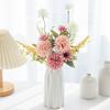 1/2pc Silk Artificial Flowers Bulbous Chrysanthemum Bubble Festival Wreaths Wedding Bridal Bouque Home Room Yard Decor Diy Gifts