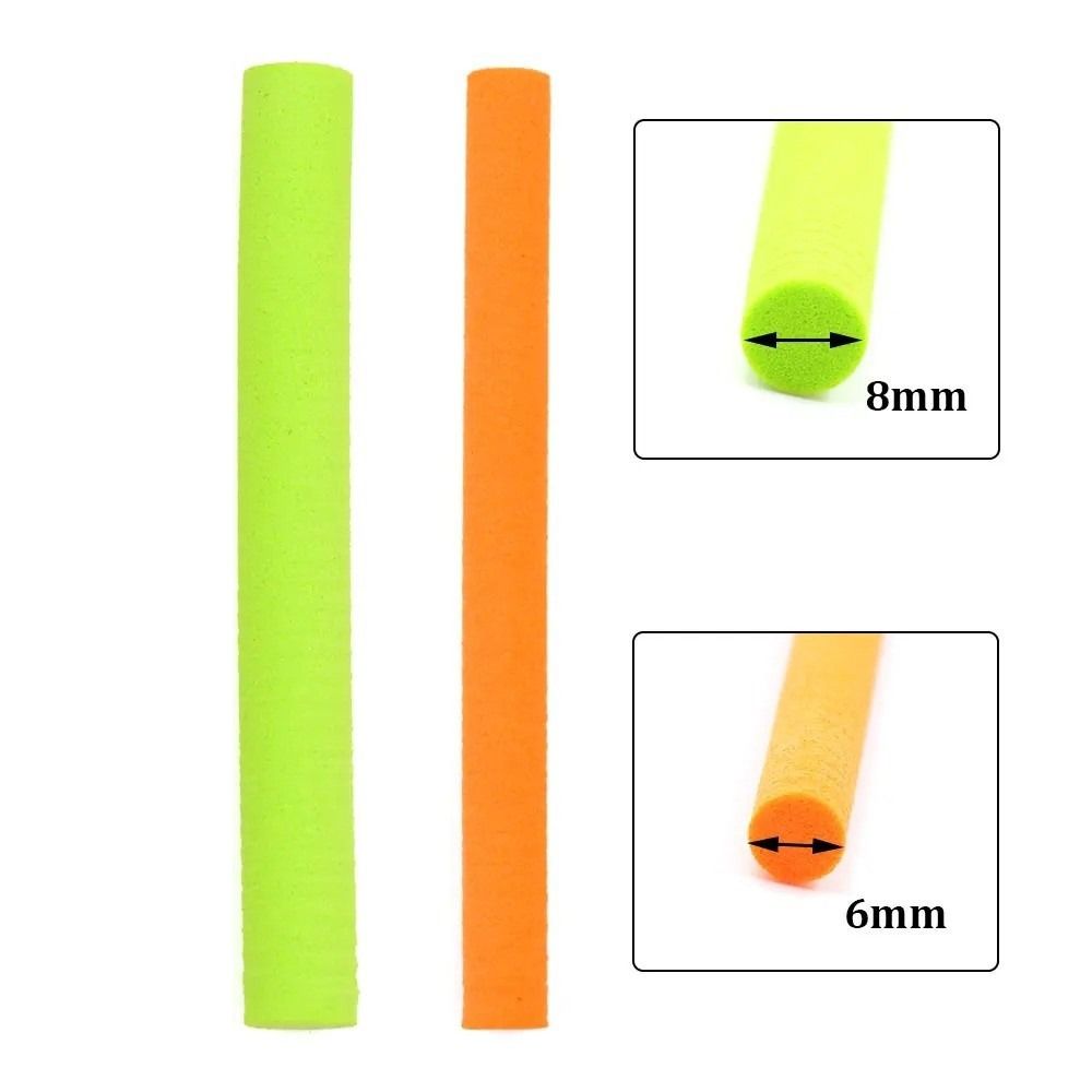 5pcs 8mm 6mm Pop Up Foam Sticks Buoyancy Design Fishing Zig Rig Foam Sticks Carp Fishing