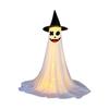 Glowing Ghost Figure Ornament Halloween Decoration 120cm High For Porch Front Yard Garden Display Indoor and Outdoor