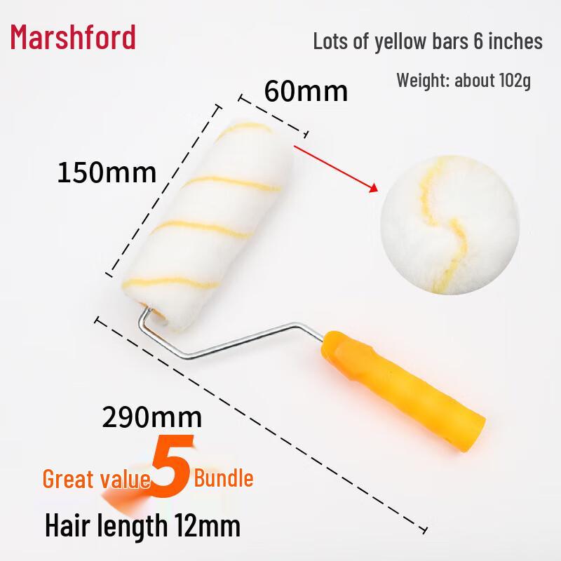 Mashifu Large Handle Paint Roller Brush