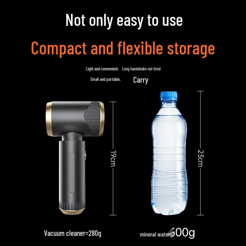 Hengrui Portable Wireless Car Vacuum Cleaner