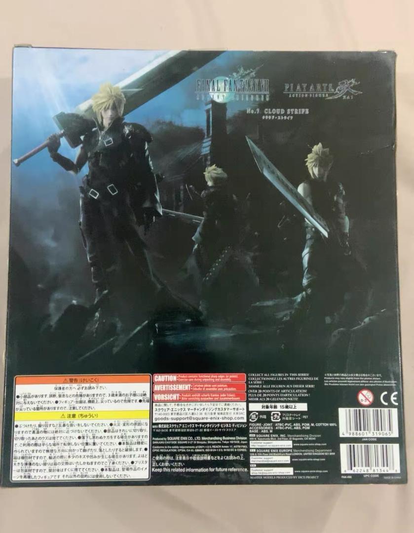 

[Б/У] Фигурка Клауда Страйфа из Final Fantasy VII