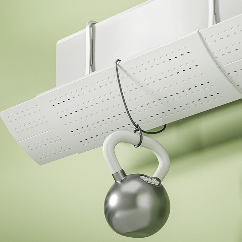 Adjustable Air Conditioning Wind Deflector 16.5x52cm Plastic Air Conditioning Baffle Wind Deflector Plastic Texture