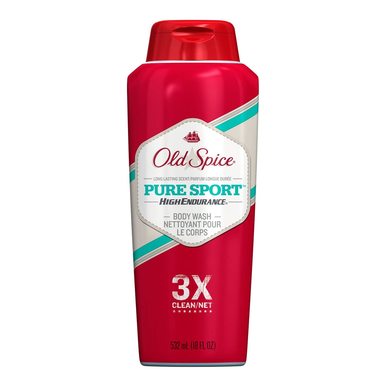 

Old Spice Pure Sports Высокоэффективный гель для душа 532 мл [продукт]