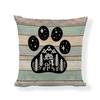 Colorful And Interesting Words Throw Pillow Covers With Digital Printing Of Short Plush Fabric Car-Shaped Sofa Cushion