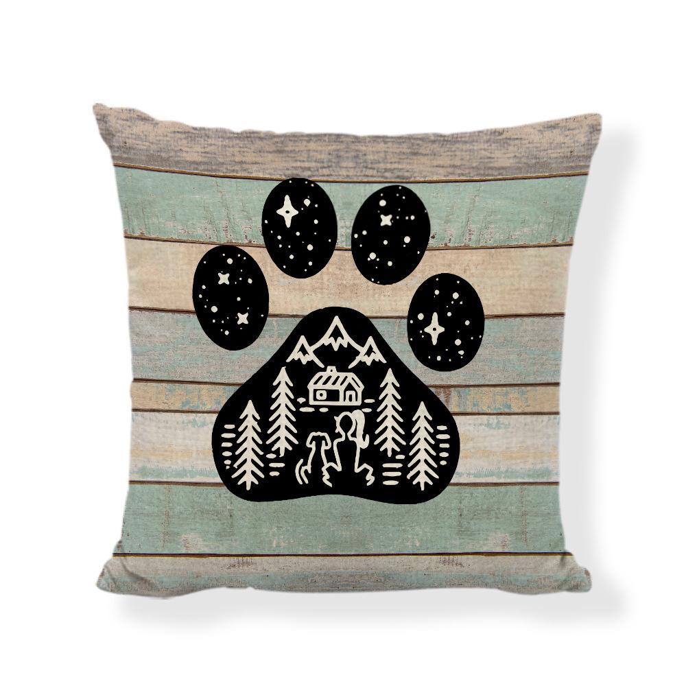 Colorful And Interesting Words Throw Pillow Covers With Digital Printing Of Short Plush Fabric Car-Shaped Sofa Cushion
