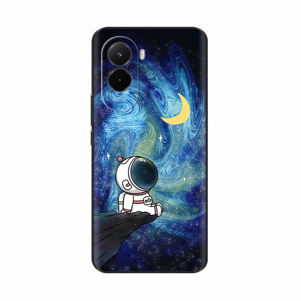 For Poco M7 4G Case Silicone Camera Protection Back Cover For Xiaomi PocoM7 4G TPU Cartoon Funda Poco M7 4G M 7 Phone Case Coque