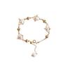 Natural Freshwater Pearl Bracelet Accessories 14K Gold Hydrangea Jewelry Accessories Diy Handmade Bracelet