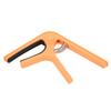 Guitar Capo Portable Clipon Spring Capo Stringed Instrument Playing Tuning Accessories(Orange )