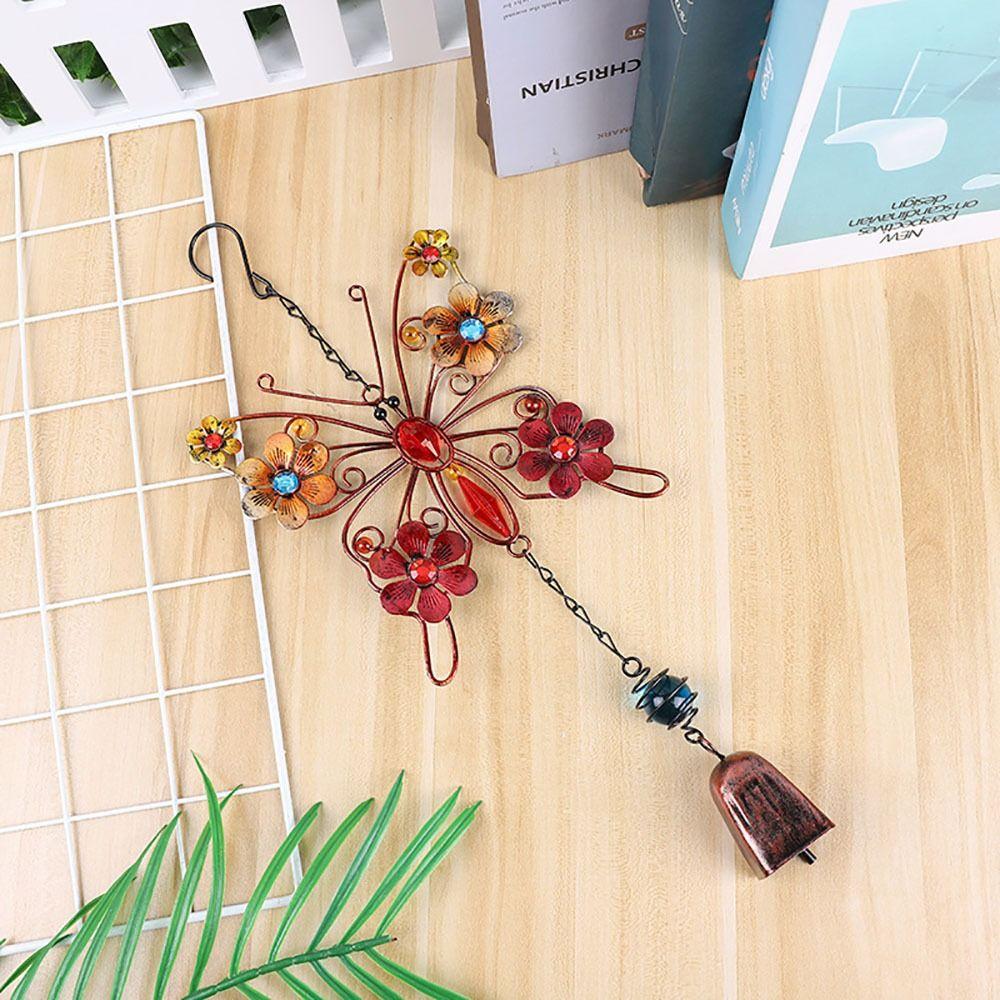 

Fashion Outdoor Home Decor Ornaments Wind Bell Hanging Bell Wind Chime Butterfly