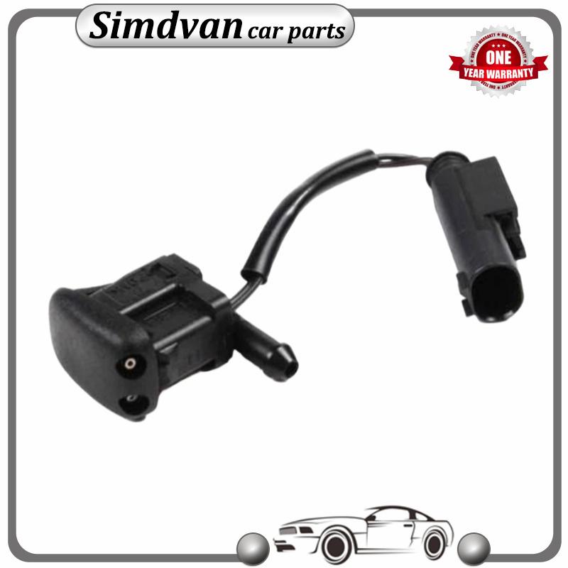 2X 61668361039 Car Windscreen Washer Nozzle for BMW 3 5 Series E39 1997-2003 525I 528I 530I M5 61 66 8 361 039