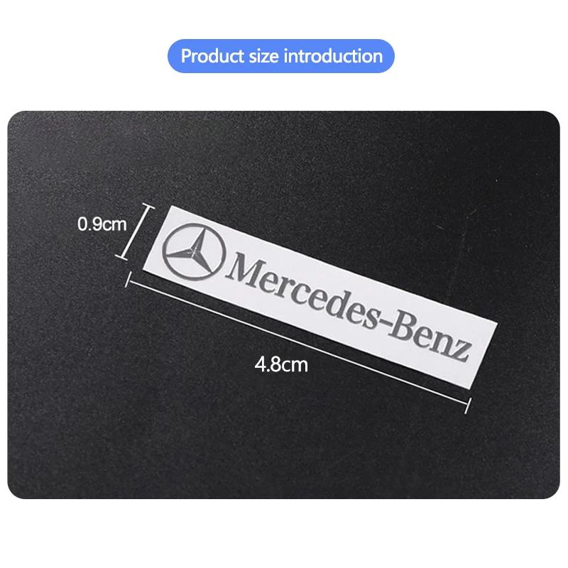 

GLC GLB 3D Metal Emblem Auto Decor Decals Car Window Wiper Sticker For Mercedes Benz AMG B/C/E/S Class W212 W204 W211 W168 W213 10Pcs
