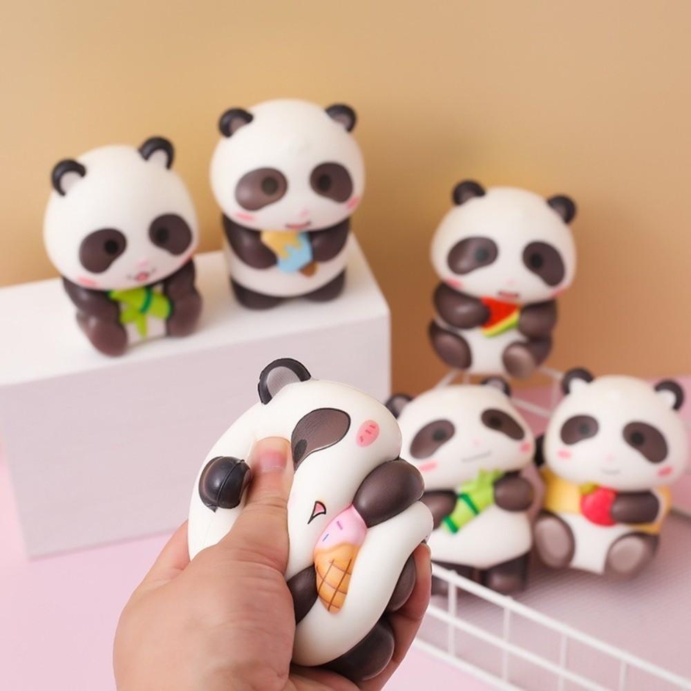 Kawaii Fidget Toy Soft Squeeze Panda Toy New Panda Stress Relief Toy  for Kids