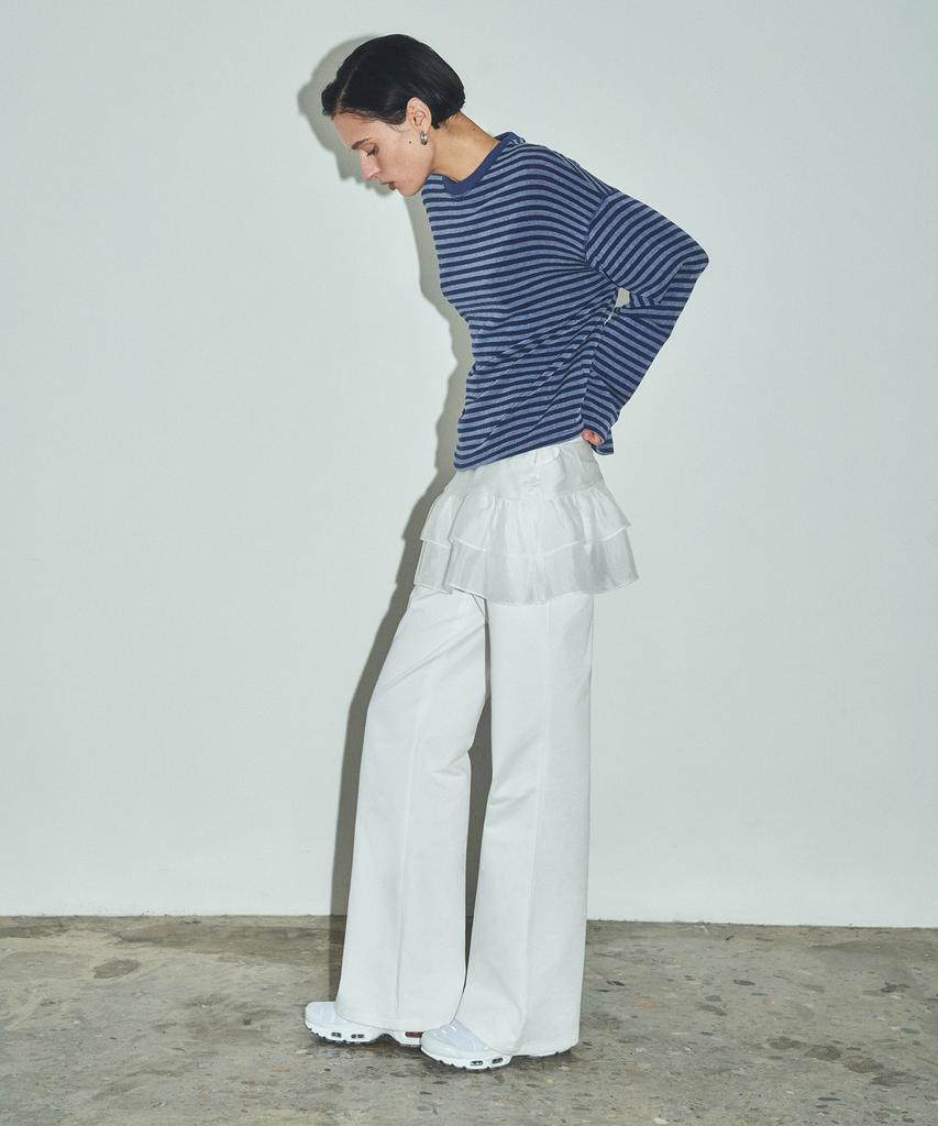 Cita Frill Layered Mini Skirt_Cts615(White)