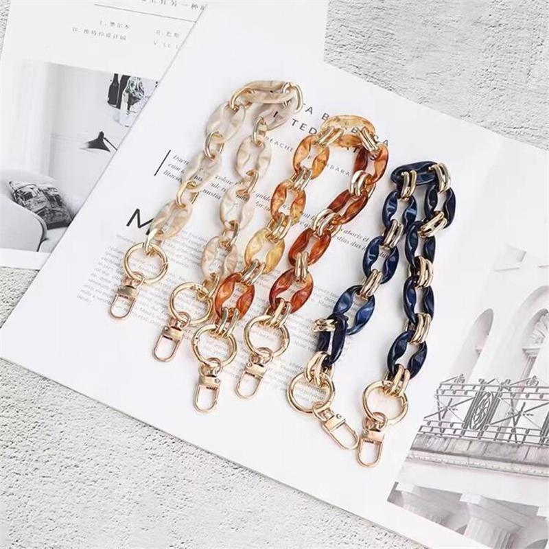 New Acrylic Bag Chain Bag Strap Removable Bag Accessories Women'S Chain Of Bags Purse Chain Fishbone Chain
