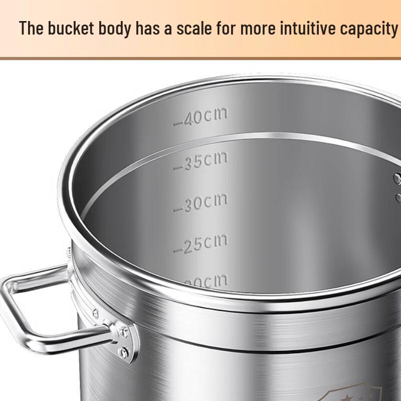 Sule Commercial Thickened Stainless Steel Stockpot