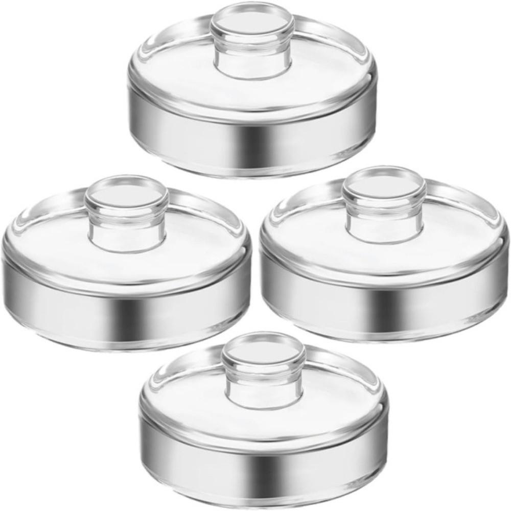 Clear Heavy Fermenting Weights Fermented Wide Mouth Mason Jar Lid Durable Glass Weights  Household