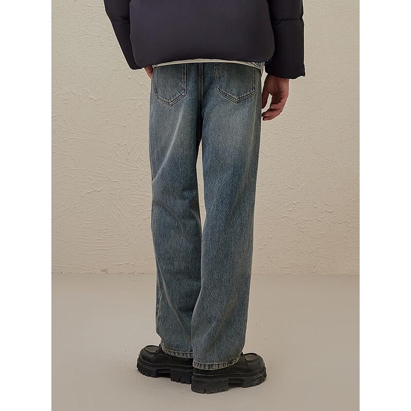 GXG Men's Straight-Leg Washed Jeans