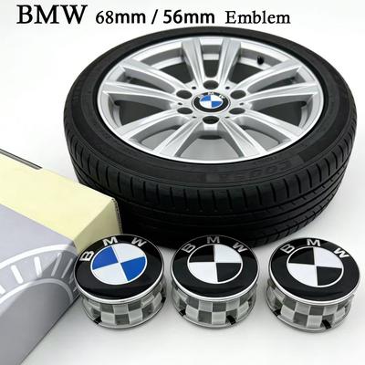 ABS 4 Piezas 68mm 56mm Para Min E36 F20 E46 E39 E38 E90 E60 E87 E34 E53 X3 X5 X6 M2 M Accesorios Tapas Centrales de Rueda de Coche Cubierta