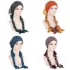 Fashion Knitted Headscarf For Women With Breathable Polyester Material And Adjustable Fit For Casual Wear