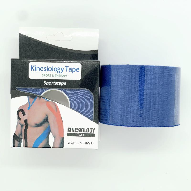 Pre-cut Elastic Muscle & Kinesiology Tape for Lifting, Sports, and Fitness - Includes Knee Pads for Basketball